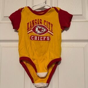 NFL Kansas City Chiefs Infant Bodysuit - Red and Yellow